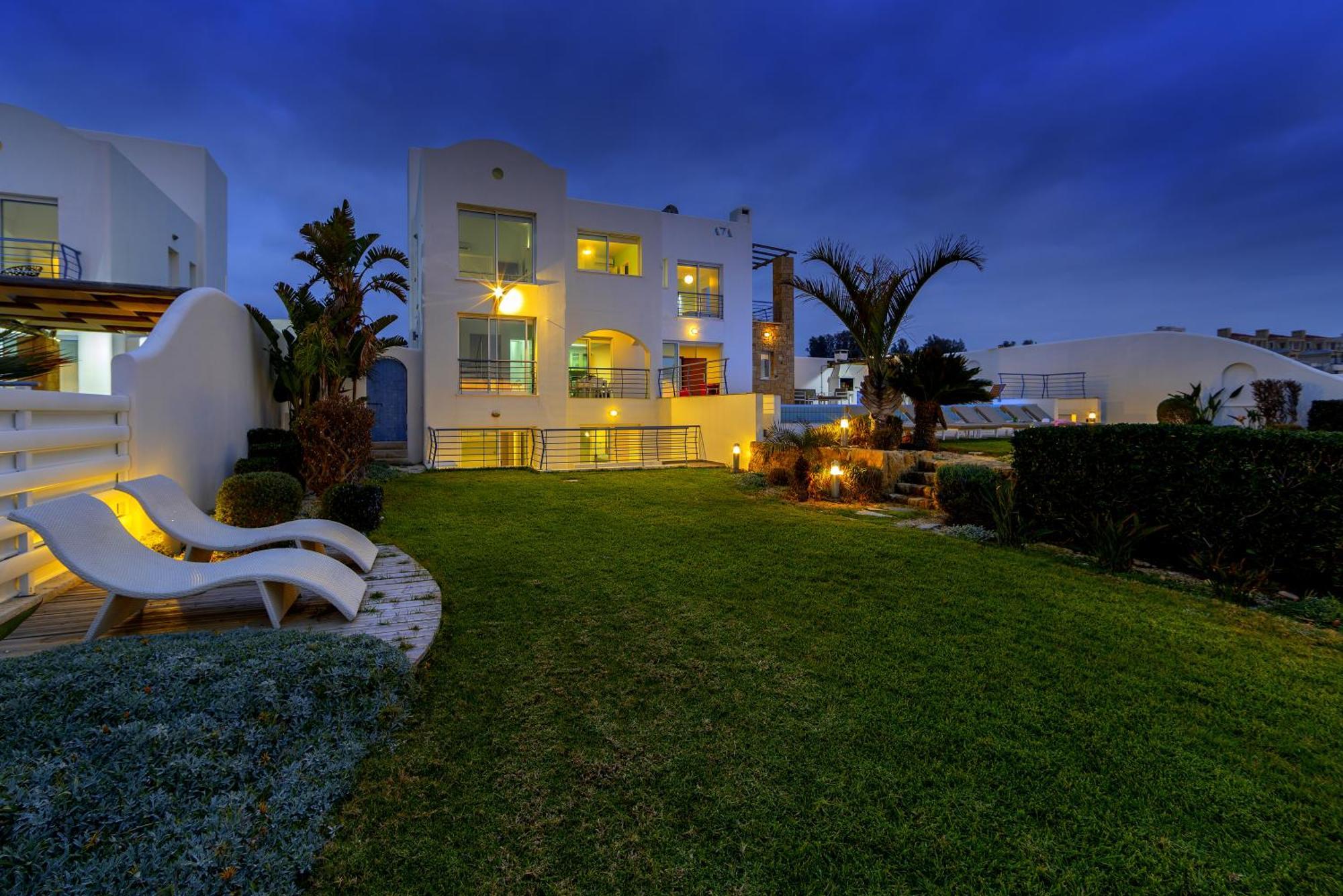 Blue Coral Beach Villas Three Exclusive Villas - Poseidon - Nautilus - Oceanos - And - Baby Coral Bungalow Коралова Затока Екстер'єр фото