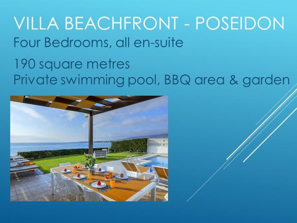 Blue Coral Beach Villas Three Exclusive Villas - Poseidon - Nautilus - Oceanos - And - Baby Coral Bungalow Коралова Затока Екстер'єр фото