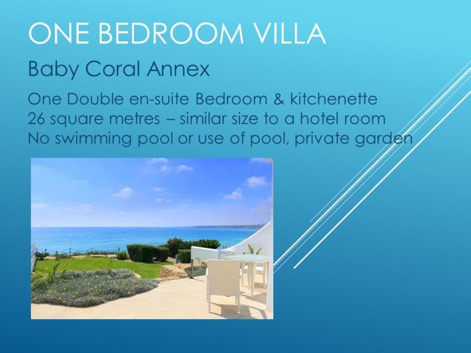 Blue Coral Beach Villas Three Exclusive Villas - Poseidon - Nautilus - Oceanos - And - Baby Coral Bungalow Коралова Затока Екстер'єр фото