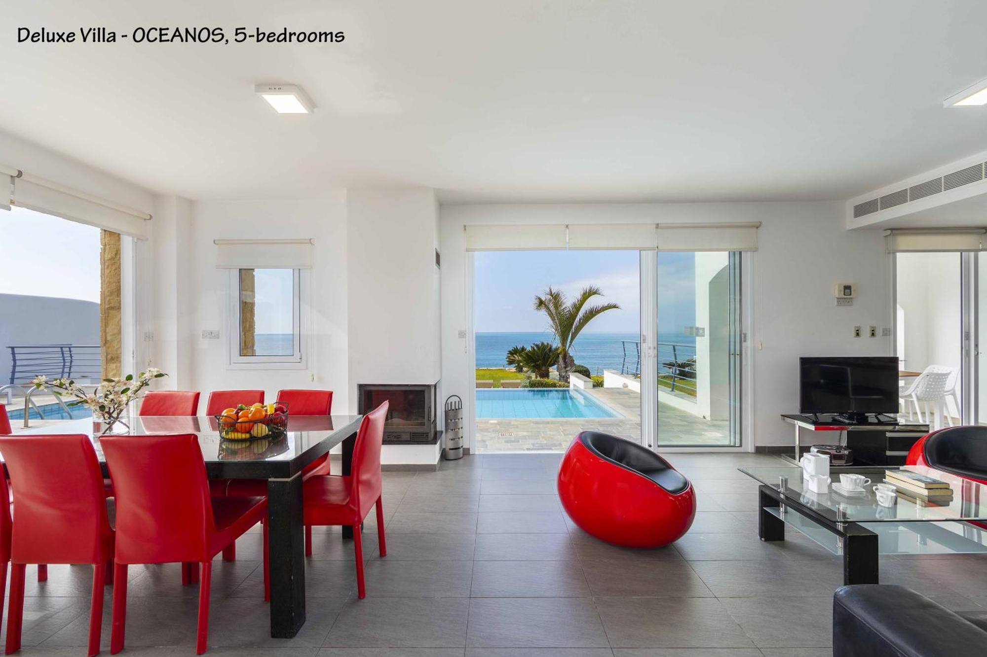 Blue Coral Beach Villas Three Exclusive Villas - Poseidon - Nautilus - Oceanos - And - Baby Coral Bungalow Коралова Затока Екстер'єр фото